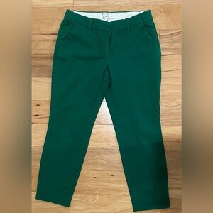 J. Crew Green Capri Pants